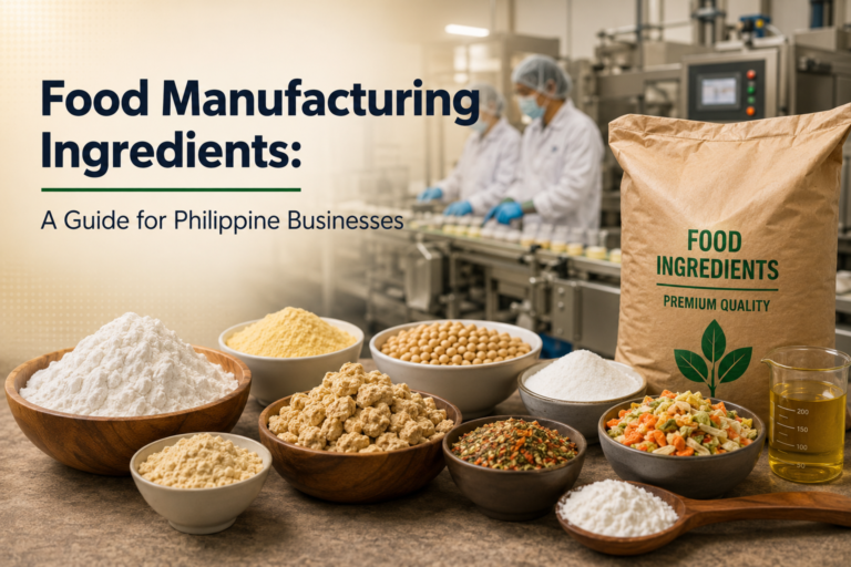 Food Manufacturing Ingredients